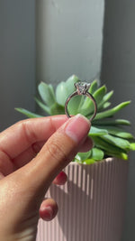 2ct Round Natural Diamond Solitaire Ring