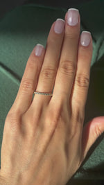 Natural Diamond Eternity Ring 0.40ct in 18ct Gold