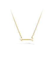 9ct Gold Arrow Necklace