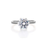 2ct Round Lab Diamond Solitaire Ring