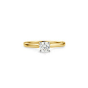 Round Solitaire .50ct Lab Diamond Ring