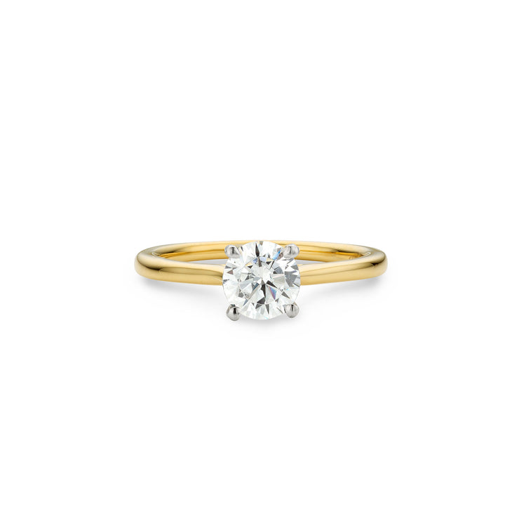 18ct Round .75ct Solitaire Ring