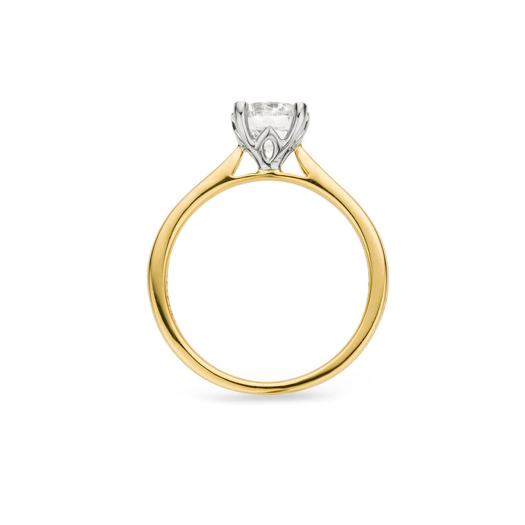 Round Solitaire .75ct Lab Diamond Ring
