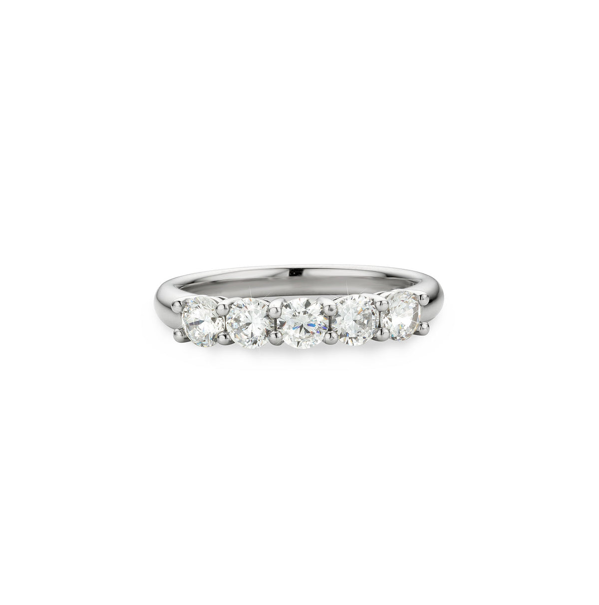 Platinum Eternity Ring .75ct