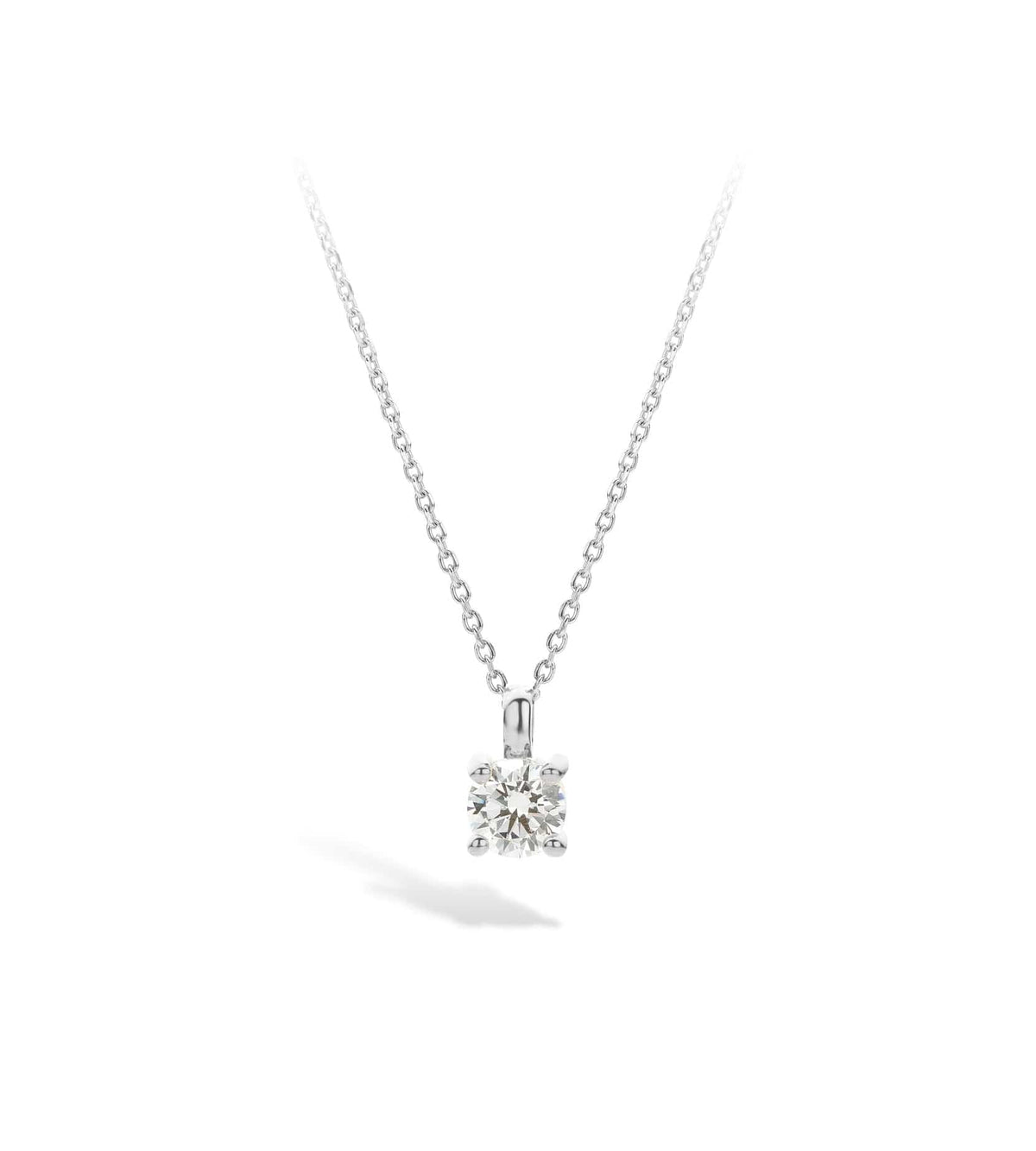 Cubic Zirconia Silver Necklace