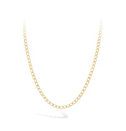 Curb Link Gold Chain Necklace
