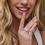 Engravable Silver Oval Signet Ring