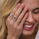 Engraving Silver Octagon Signet Ring