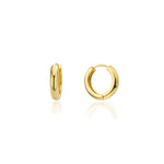 9ct Gold Chunky Hoop Earrings