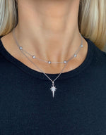 Lilywho Mini Dot Silver Necklace LW-N034-S