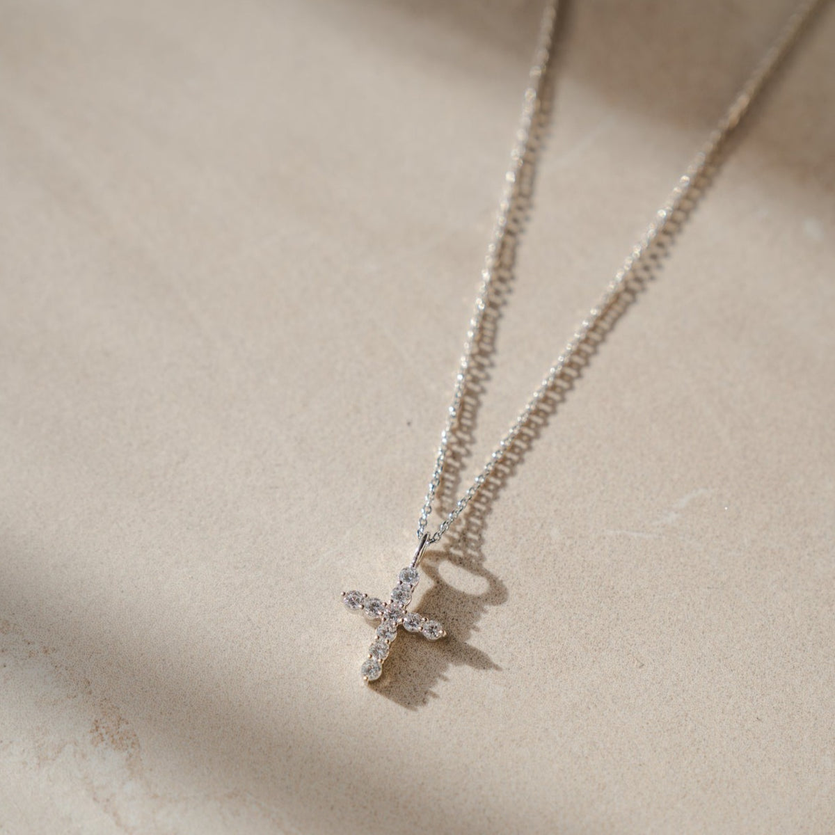 Silver Cross Necklace