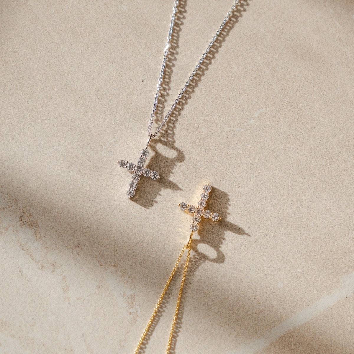 9ct Gold Cross Necklace