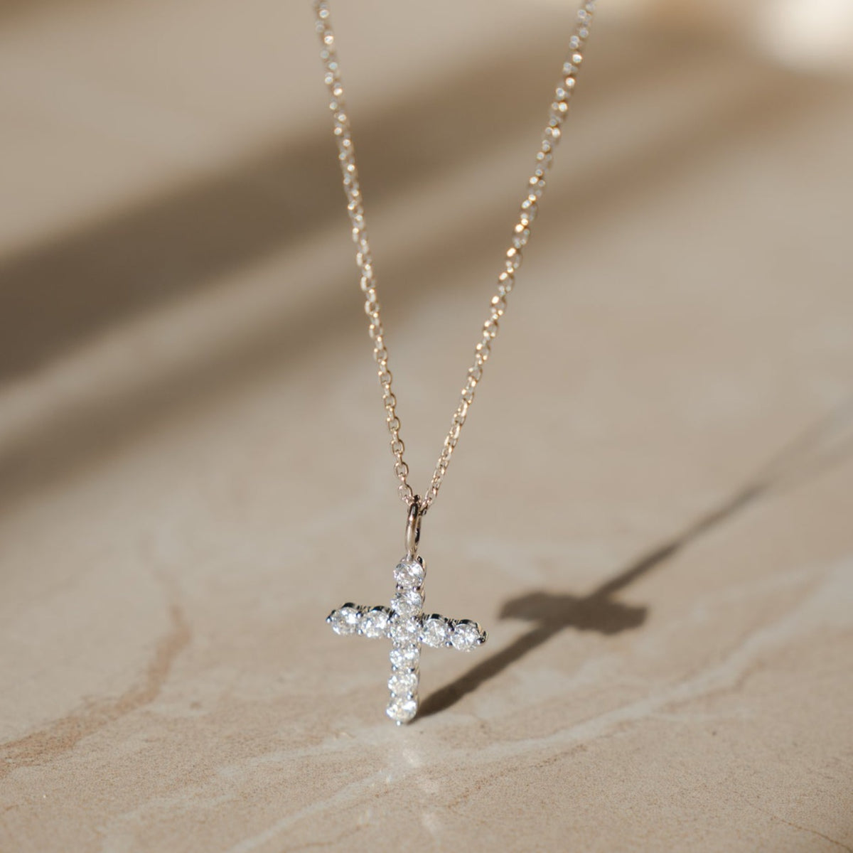 Silver Cross Necklace