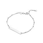Silver Engraving ID Bracelet