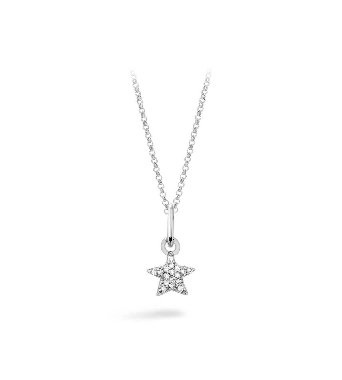 Silver Mini Star Necklace